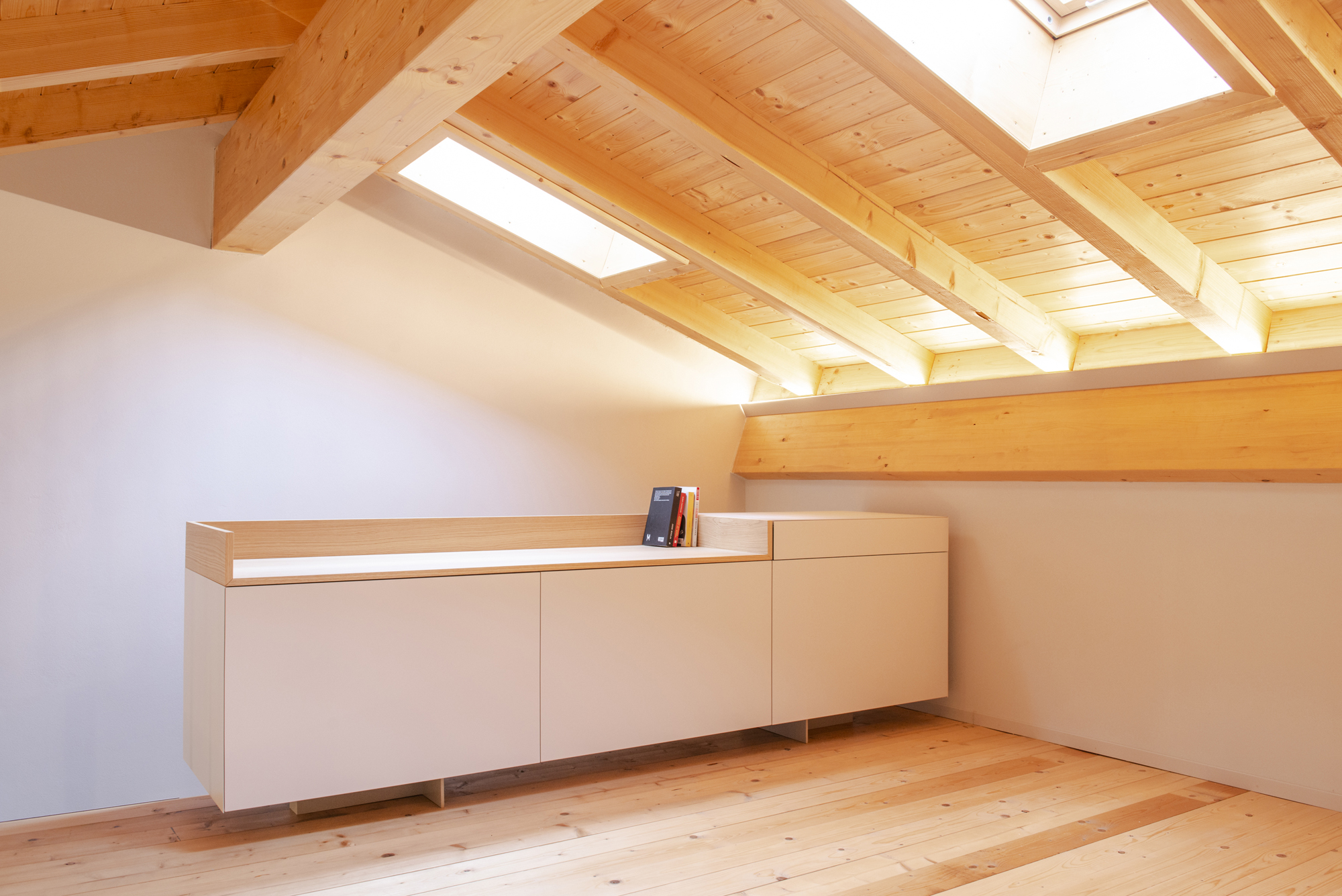 Guido Cottino Architetto - Villetta a Gravellona Lomellina - Soppalco Arredo su Misura